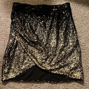 Fashion Nova Sequin Skirt